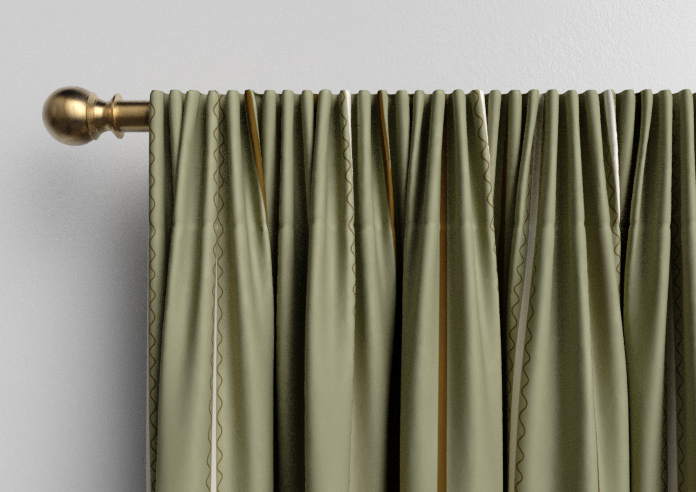 The British Stripe Co. Alfred, Derwent No.1 - Made to Measure Curtains - Image 9